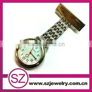 Latest Heart-shaped Design Brooch Nurse Watch Cheap Nurse Watch thumbnail-2