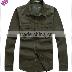 Custom Latest Military Shirt Designs for Men thumbnail-2