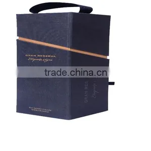 High Quality Paper Wine Gift Box,leather Wine Box thumbnail-5