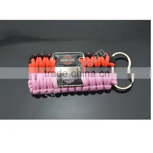2016 Newest Customized Paracord Key Chain for Outdoor Sports Quality Choice Supplier's Choice thumbnail-6