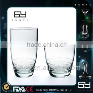 Unleaded Engraved Water Tumbler/Drinking Glass Cup/Glassware thumbnail-1