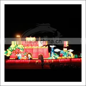 Chinese Traditional Military Camp Silk Lantern thumbnail-1