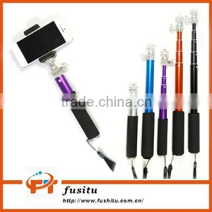 Five Colors Extendable Camera Bluetooth Selfie Stick Monopod Handheld Pole for IPhone Samsung HTC Digital Camera thumbnail-1