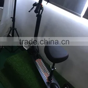 2016 Lightest Carbon Fiber Electric Scooter Small Size Portable Electric Mobility Scooter Hand-Carry Mini 2 Wheels Skateboard thumbnail-6