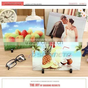 Blank Sublimation Material Glass Cutting Board for Sale thumbnail-3