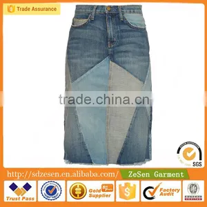 Wholesale Cotton Women Colored Camouflage Crotch Skirts thumbnail-1