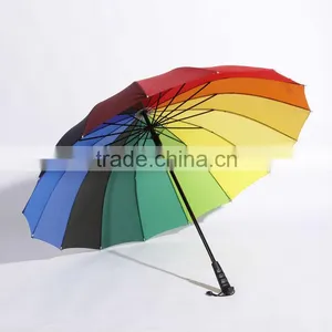 Rainbow Rain Umbrella thumbnail-1