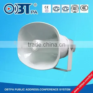 OBT- 312 Weatherproof Outdoor Horn Speaker IP66 Protection Sound Horn Speaker thumbnail-1