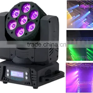High Quality China Products RGBW 4-in-1 7pcs 15W Led Beam Moving Head thumbnail-1