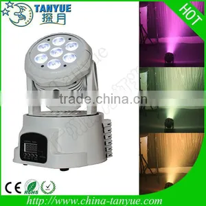 Factory Price 7 Pcs 4 in 1 Rgbw 10w Wash 7pcs Moving Head Light thumbnail-2