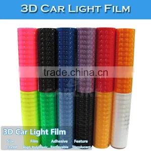 CARLIKE 3D Car Headlight Auto Decoration Vinyl Sticker thumbnail-4