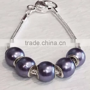 Colorful Shell Pearl European Beads thumbnail-1