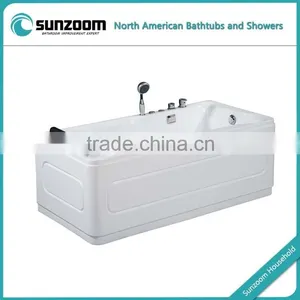 UPC Certified 4mm Sex Massge Hot Tub,small Jetted Tub,led Tub thumbnail-1