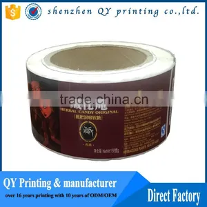 Custom Manufacturer Cheap Order Discount Private Oval Print Small Round Self Adhesive Company Roll Vinyl Business Label Sticker thumbnail-3