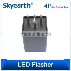 Auto Thermal Flasher Electronics Flasher 12V 24V 150W WM FLT552 4P thumbnail-2