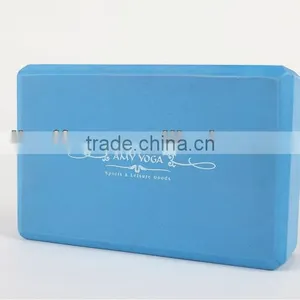 EVA Yoga Brick/blue Yoga Blocks/custom Size Blocks/silk Printed Blocks thumbnail-1
