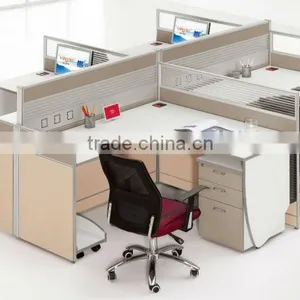 Office Workstation for 4 Person thumbnail-1
