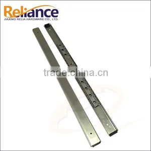 27mm Full Extension Three Section Ball Bearing Drawer Steel Slide thumbnail-1