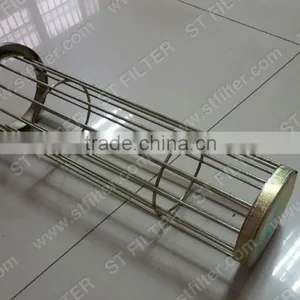 Galvanized Steel Cage for Supporting Filter,Dia150*780mm thumbnail-3