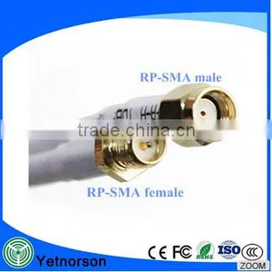 rg 58 SMA Male to rg 58 Female Cable RF Coaxial Adapter Assembly Cable rf Jumper Cable thumbnail-1