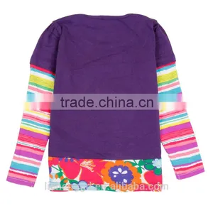 (F5717) 2016 New Nova Kids Wear Brand Baby Girls t Shirts Girls Casual t Shirts Children Clothes Fashion Kids Clothes t Shirts thumbnail-2