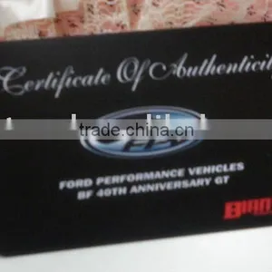 Certificate of Authenticity Rfid Card thumbnail-1