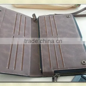 Vintage Style Custom Good Craft Multi-pocket Leather Card Holder thumbnail-3