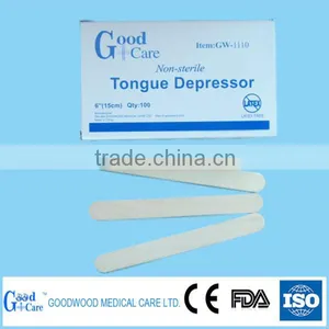Disposable Sterile Medical Wooden Tongue Spatula thumbnail-2