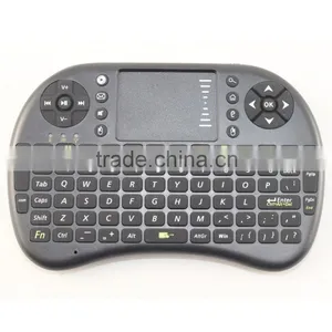 i8 Wireless Mini Keyboard Air Mouse Gaming Air Fly Mouse Multi-Media Remote Control Touchpad Handh English Arabic German Russian thumbnail-1