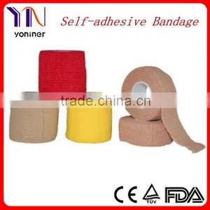 Custom Self-adhesive Elastic Crepe Bandage CE FDA Manufacturer thumbnail-1