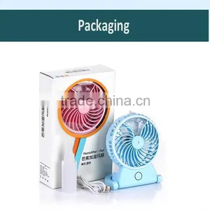 New High Performance Portable Mini Fan Rechargeable USB Fan With Beauty Spray Fan thumbnail-4