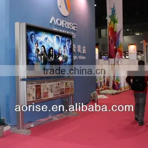 LED Super Large Aluminum Profile Slim Outdoor Advertising Board Lightbox thumbnail-1