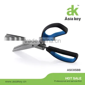 5 Blades Scissor Kitchen Scissor Stainless Steel Herb Scissor thumbnail-4