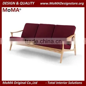 MA-MD121 Classical Hotel Leisure Chair And Sofa Set, Solid Wood Armchair thumbnail-3