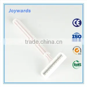 Twin Blade Razor Shaving Razors With Fixed Head thumbnail-3