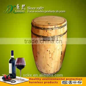Handmade Decorative Mini Wooden Barrels for Beer thumbnail-1