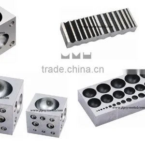 Dapping Punch Set of 24 With Dapping Block And Stand/ Jewelry Making Tools thumbnail-5