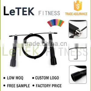 Skipping Rope - Best Fast Speed Cable With 4 High-Grade Metal Universal Ball Bearings for Cross Fitness thumbnail-1