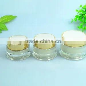 Cystal Top ABS Cap Plastic Acryrlic Cream Jars thumbnail-5