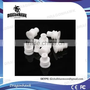 Wholesale Silicone White Needle Pads 100Pcs thumbnail-1