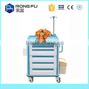 CE ISO Approved Patient Treatment Hospital Medical Records Trolley thumbnail-1