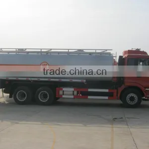Foton 3 Axles Used Oil Truck Russia 21000 Lit Litres Literes Fuel Tank Truck for Sale thumbnail-5