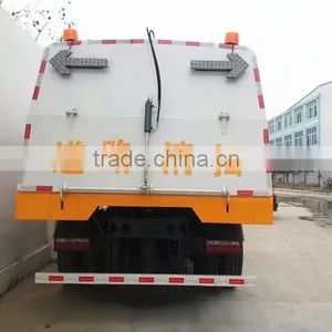 High Performance Dongfeng 4x2 Vacuum Road Sweeper Truck thumbnail-6