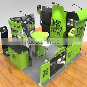 With Wheels Plastic Exhibition Folding Table thumbnail-5
