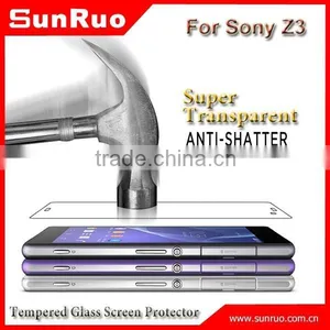 For Sony Xperia z3 Tempered Glass Screen Protector , 0.3mm Screen Protector for z3 thumbnail-6