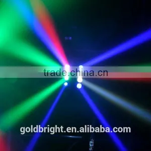 8 Lens 12w White or RGBW Disco Moving Head Scanner Spider LED Effect Lighting thumbnail-6