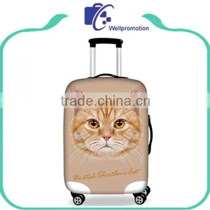 Durable Elastic Custom Spandex Suitcase Luggage Cover thumbnail-2