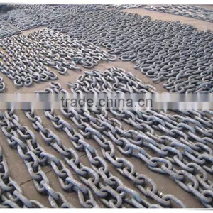 High Quality U2 Hot Dip Galvanized Open Link Anchor Chain for Marine thumbnail-6