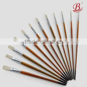 Pure Bristle Oil Paint Brush(flat) thumbnail-1