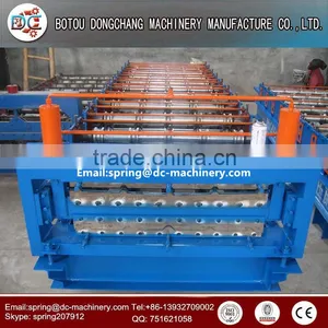 Indonesia Style Joint Hidden Type Trapezoidal Metal Sheet Roof Roll Forming Machine,wall Tile Making Machine,roll Former thumbnail-1